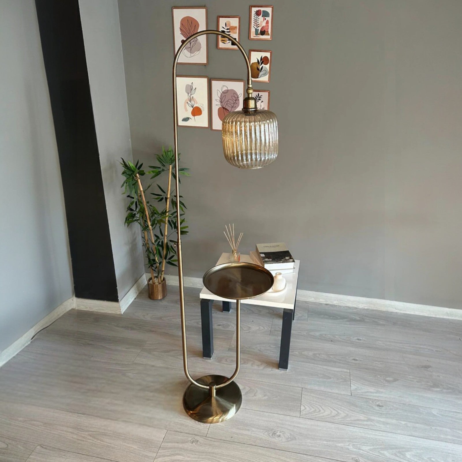 Tumbled Arcus Moving Head Moderne dekorative Metall Stehleuchte